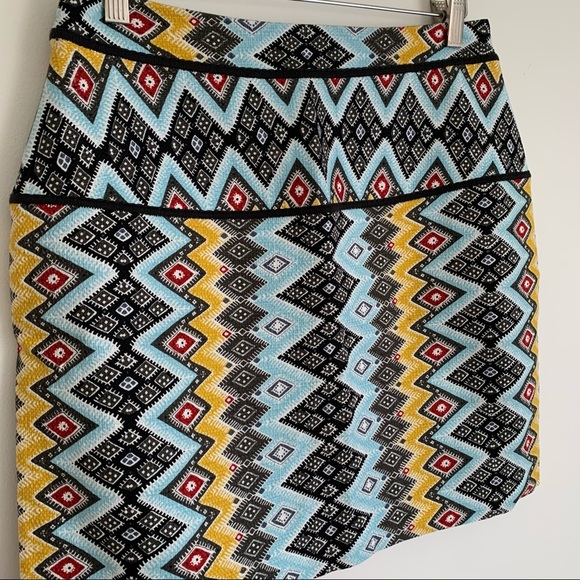 NWT - Tribal Boho Print Mini Skirt - Picture 5 of 9